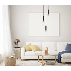 Lampa wisząca Perola PND-43309-3 BK+BR Italux - zdjęcie produktu